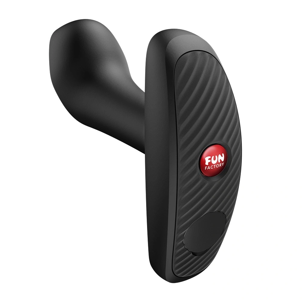 Vibrator Anal Bootie Vibe Fun Factory, 12 Moduri Vibratii, Silicon, USB, Negru, 9.7 cm, #3, Erotic24.ro