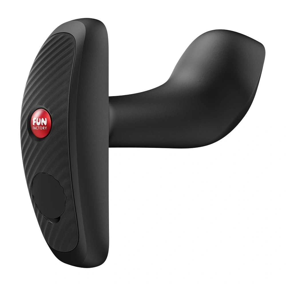 Vibrator Anal Bootie Vibe Fun Factory, 12 Moduri Vibratii, Silicon, USB, Negru, 9.7 cm, #2, Erotic24.ro