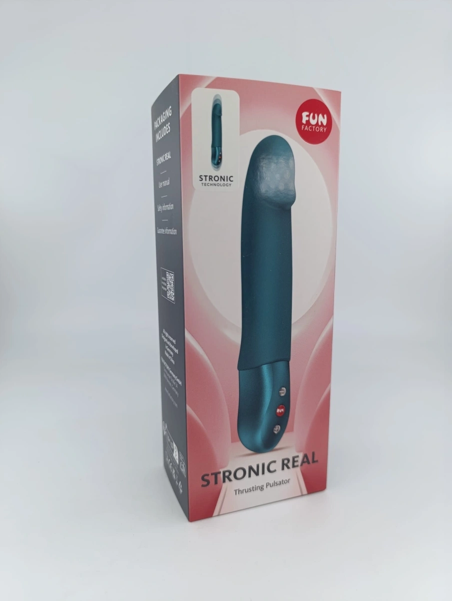 Pulsator Stronic Real, Silicon, USB, Verde, 20 cm, #5, Erotic24.ro
