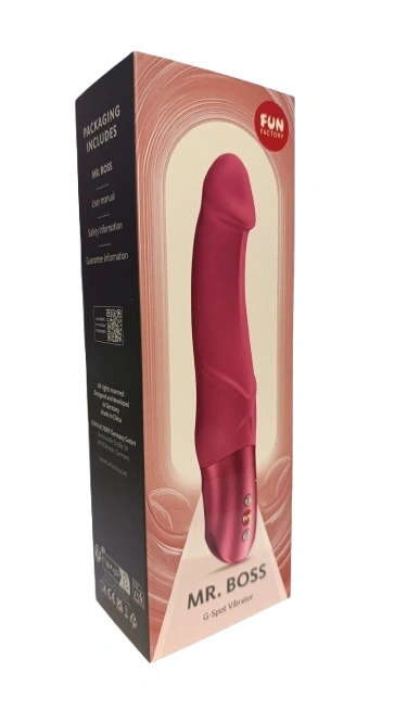 Vibrator Fun Factory Mr. Boss, 6 Moduri Vibratii, Silicon, Fuchsia, 20.2 cm, #4, Erotic24.ro