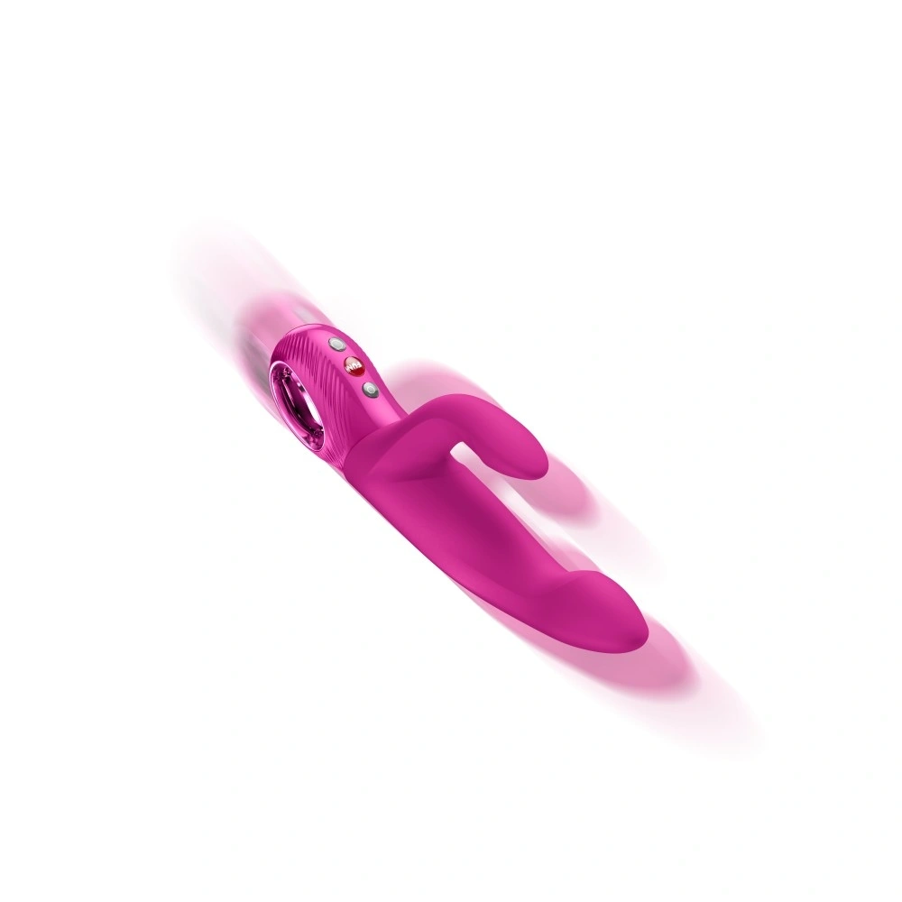Vibrator Bi Stronic Immerse Fun Factory, 8 Moduri Impingere, 6 Moduri Vibratii, Silicon, USB, Magenta, 22.1 cm, #4, Erotic24.ro
