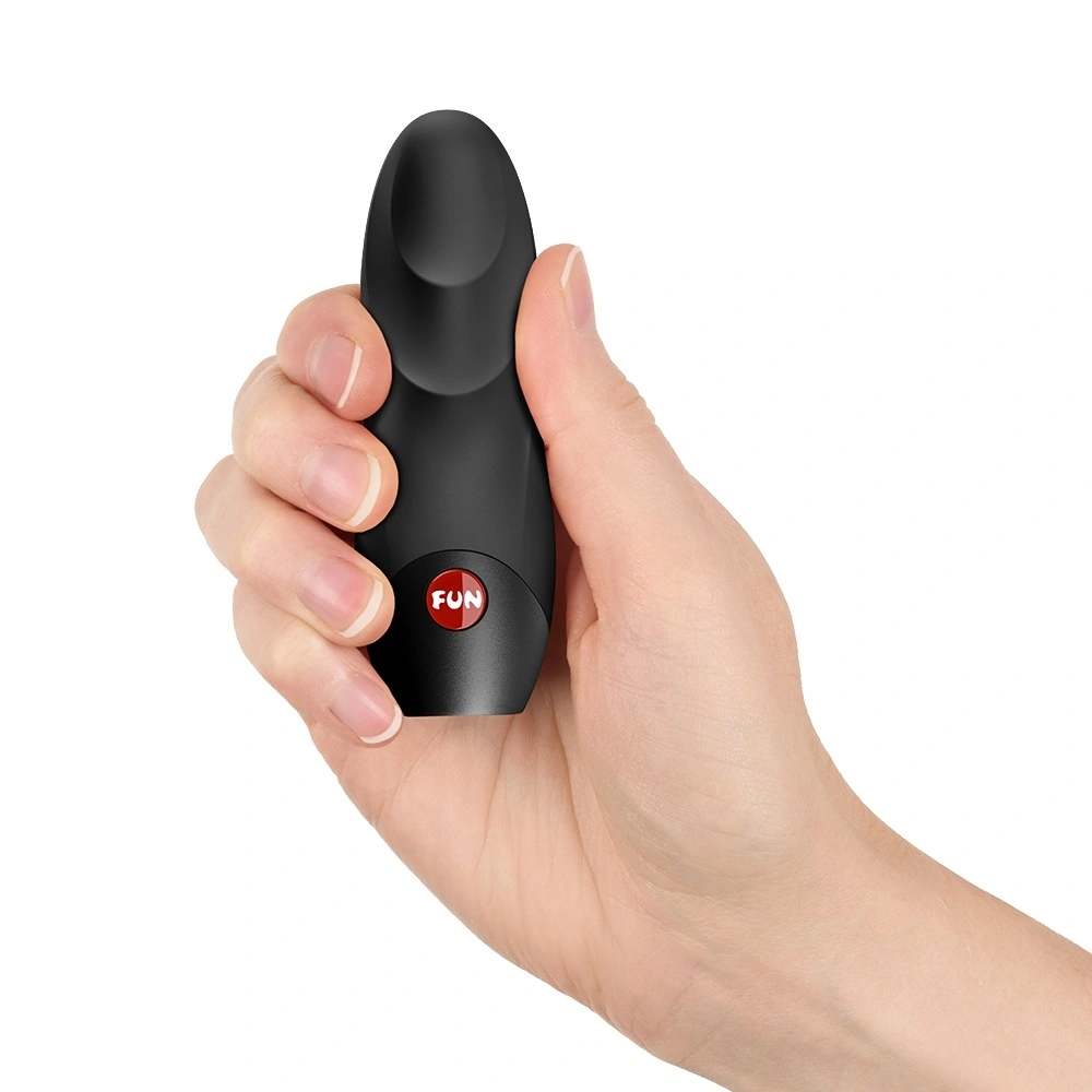 Stimulator Clitoris Viola Fun Factory, 12 Moduri Vibratii, Silicon, Negru, 9.8 cm, #5, Erotic24.ro