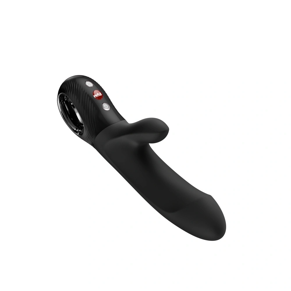 Vibrator Bi Stronic Embrace Fun Factory,  8 Moduri de Impingere, 6 Tipuri de Vibratii, Silicon, USB, Negru, 21.7 cm, #3, Erotic24.ro