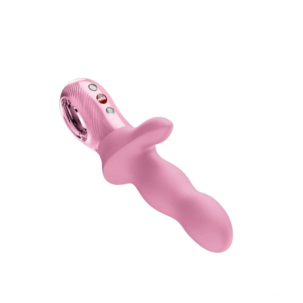 Vibrator Bi Stronic Crave Fun Factory, 8 Moduri Impingere, 6 Moduri Vibratii, Silicon, USB, Roz, 22 cm, #3, Erotic24.ro