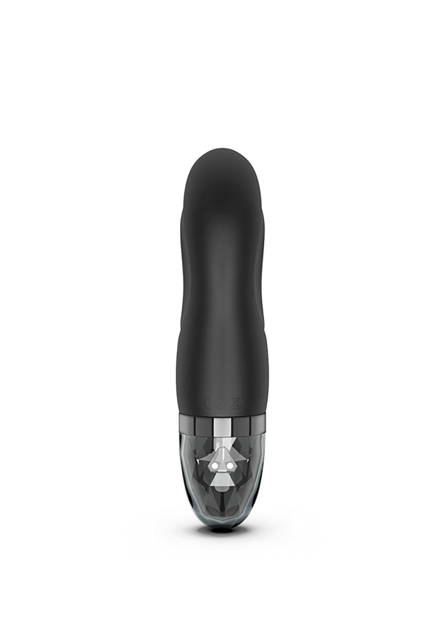 Vibrator Mystim Hip Hop Bob, 8 Moduri Vibratii, 5 Moduri Electro-Stimulare, Silicone, Negru, 16 cm, #2, Erotic24.ro