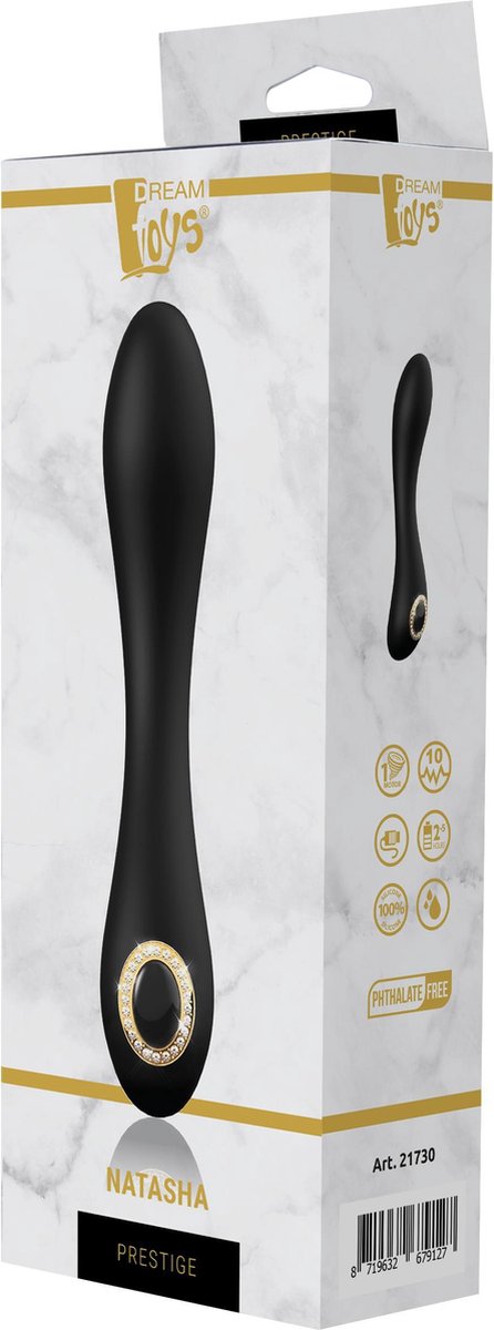 Vibrator Natasha 10 Moduri Vibratii Silicon USB Prestige, #6, Erotic24.ro