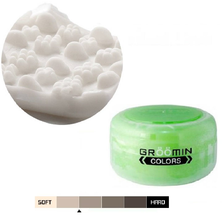 Masturbator Groomin Colors Glass Green, TPE, Nr. 1, Erotic24.ro