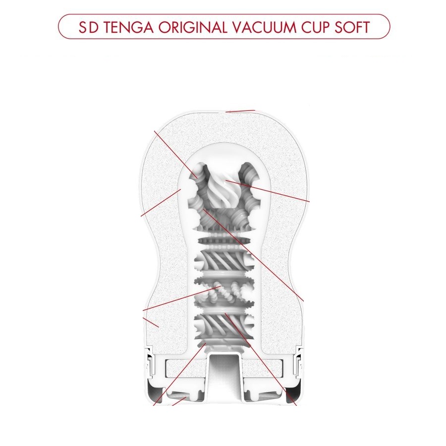 Masturbator SD TENGA Original Vacuum Cup Gentle, #2, Erotic24.ro