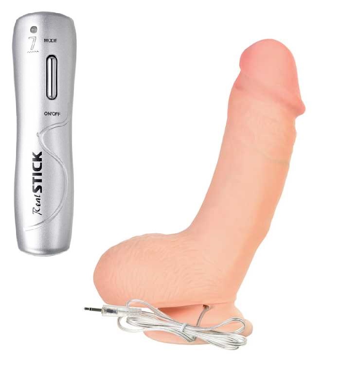 Vibrator RealStick Elite Natural 19 cm