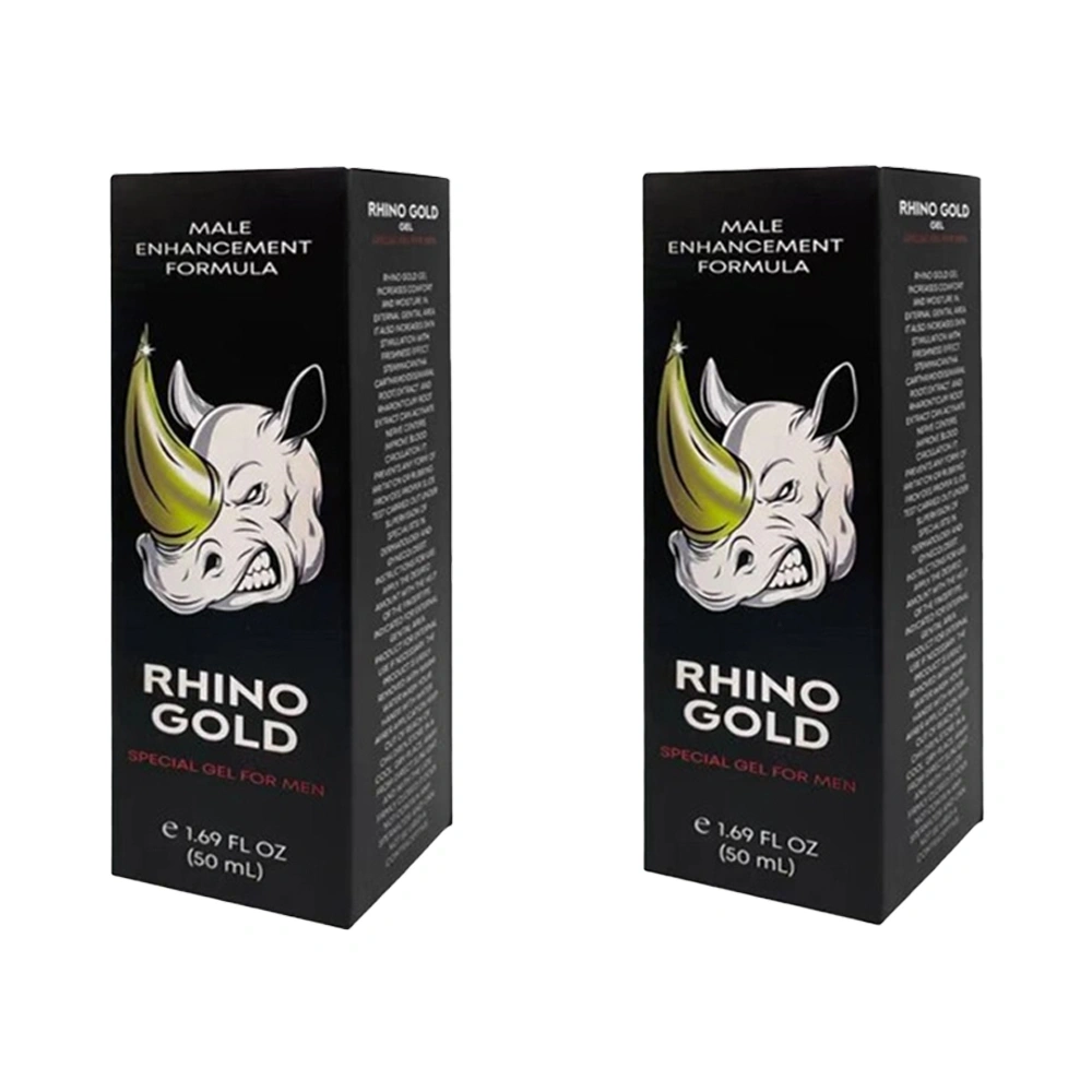 Set 2 Bucati - Gel Rhino Gold pentru Erectie si Potenta 50 ml