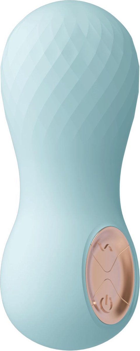 Vibrator Solene Silicon Dubla Densitate USB Aquatic, #4, Erotic24.ro