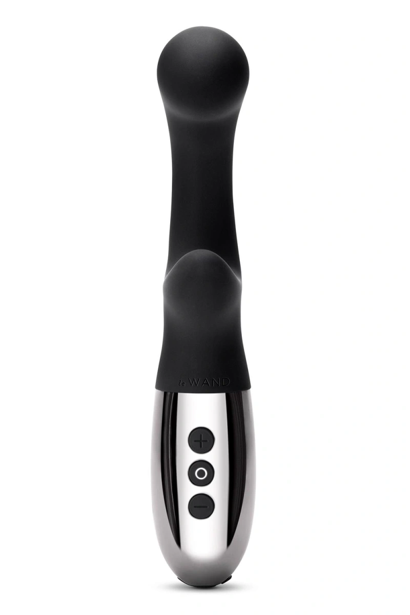 Vibrator XO le Wand, 15 Moduri Vibratii, 6 Intensitati de Viteza, Silicon, USB, Negru, 19 cm, #4, Erotic24.ro