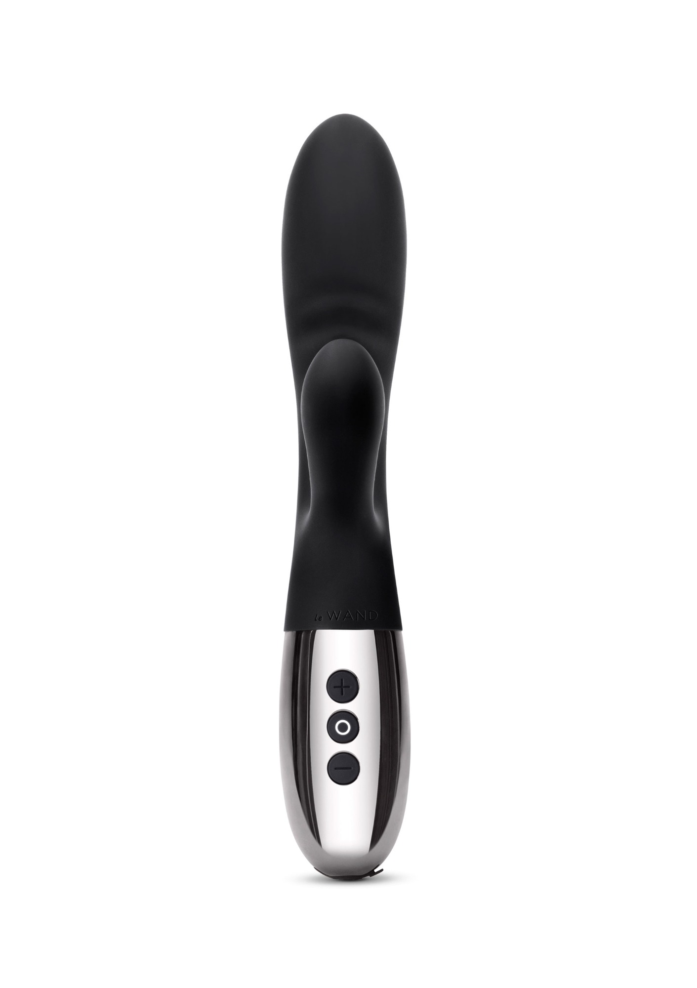 Vibrator Rabbit Le Wand Blend, 15 Moduri Vibratii, 6 Intensitati Viteza, Silicon, USB, Negru, 20 cm, #2, Erotic24.ro