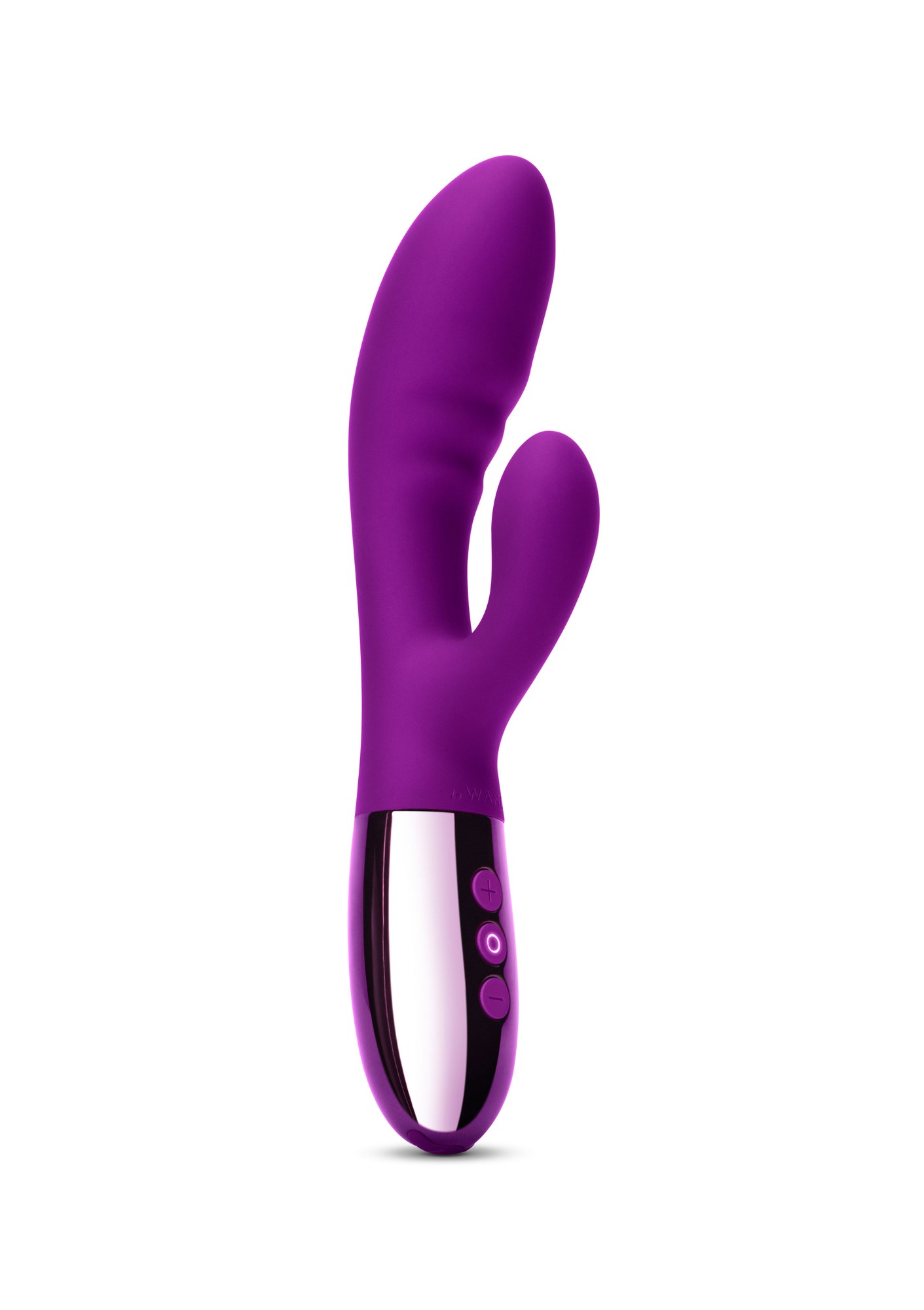 Vibrator Rabbit Le Wand Blend, 15 Moduri Vibratii, 6 Intensitati Viteza, Silicon, USB, Mov, 20 cm