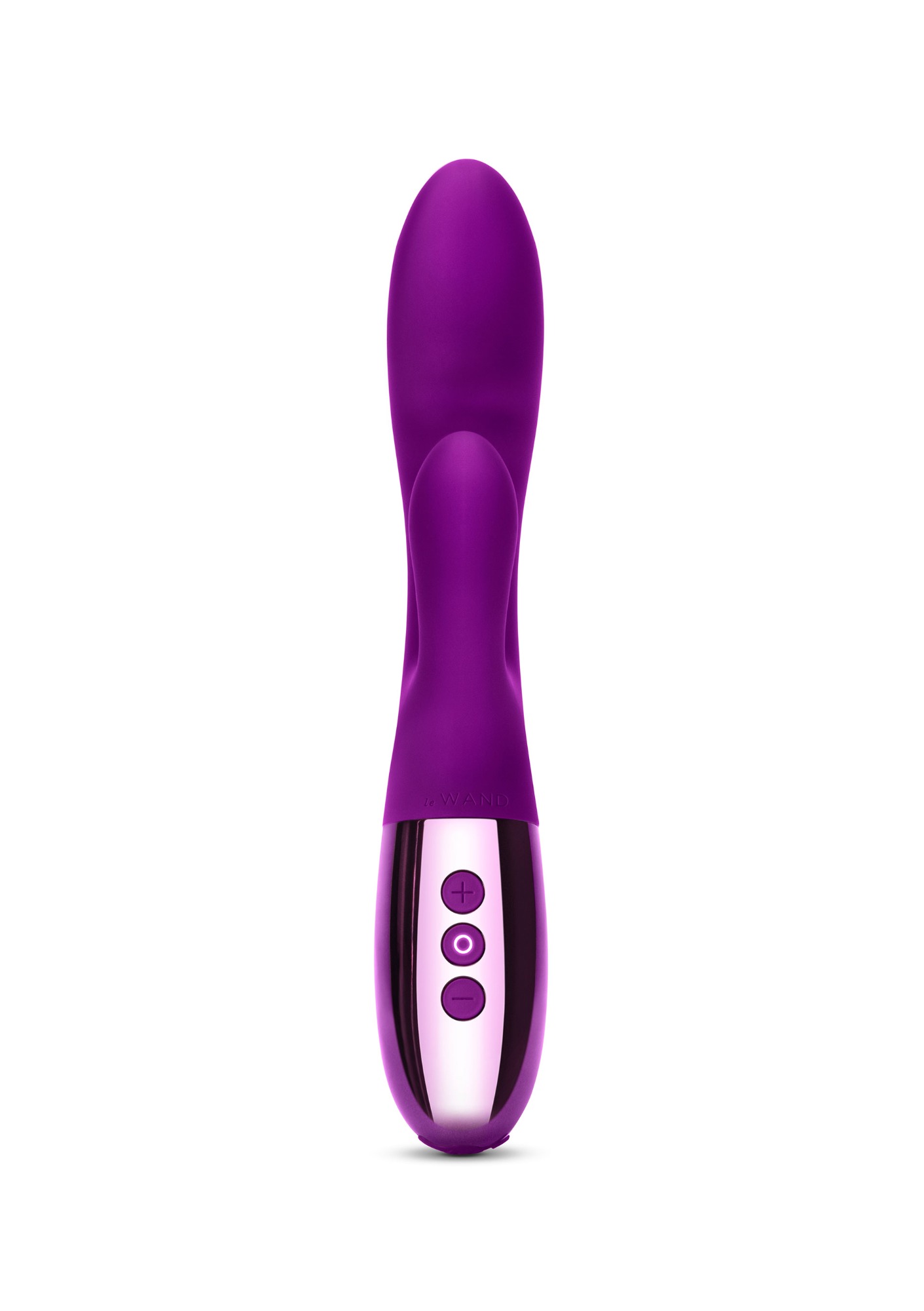 Vibrator Rabbit Le Wand Blend, 15 Moduri Vibratii, 6 Intensitati Viteza, Silicon, USB, Mov, 20 cm, #3, Erotic24.ro