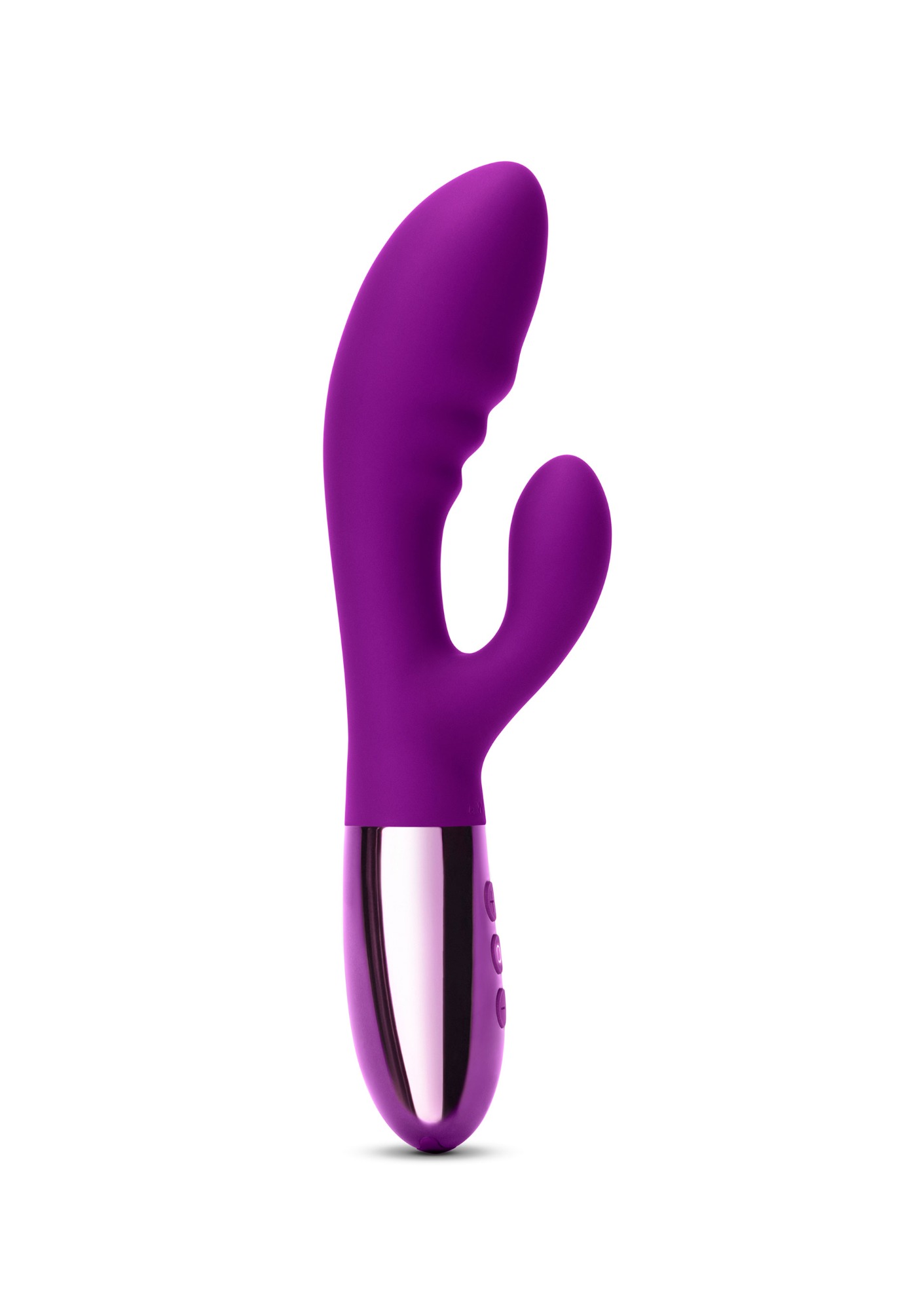 Vibrator Rabbit Le Wand Blend, 15 Moduri Vibratii, 6 Intensitati Viteza, Silicon, USB, Mov, 20 cm, #2, Erotic24.ro