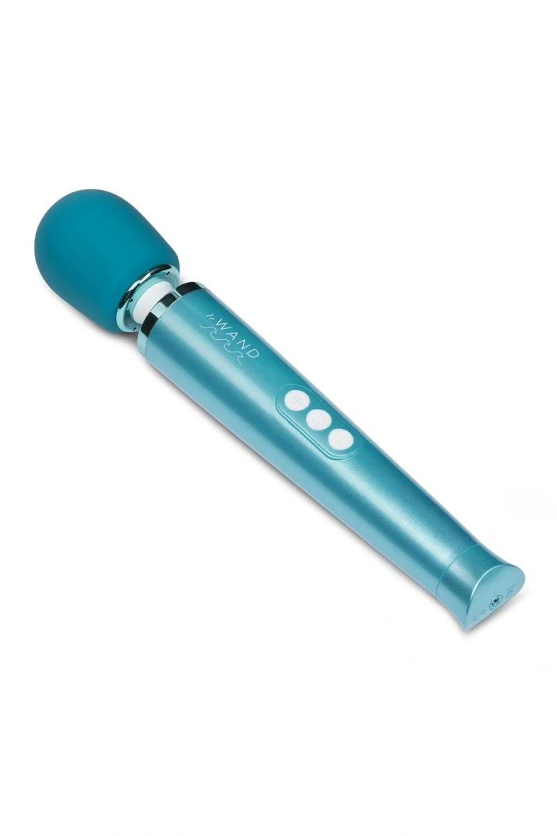 Vibrator Masaj Submersibil, 20 Moduri Vibratii, 10 Viteze, Silicon, ABS, USB, Albastru, 29 cm, #2, Erotic24.ro