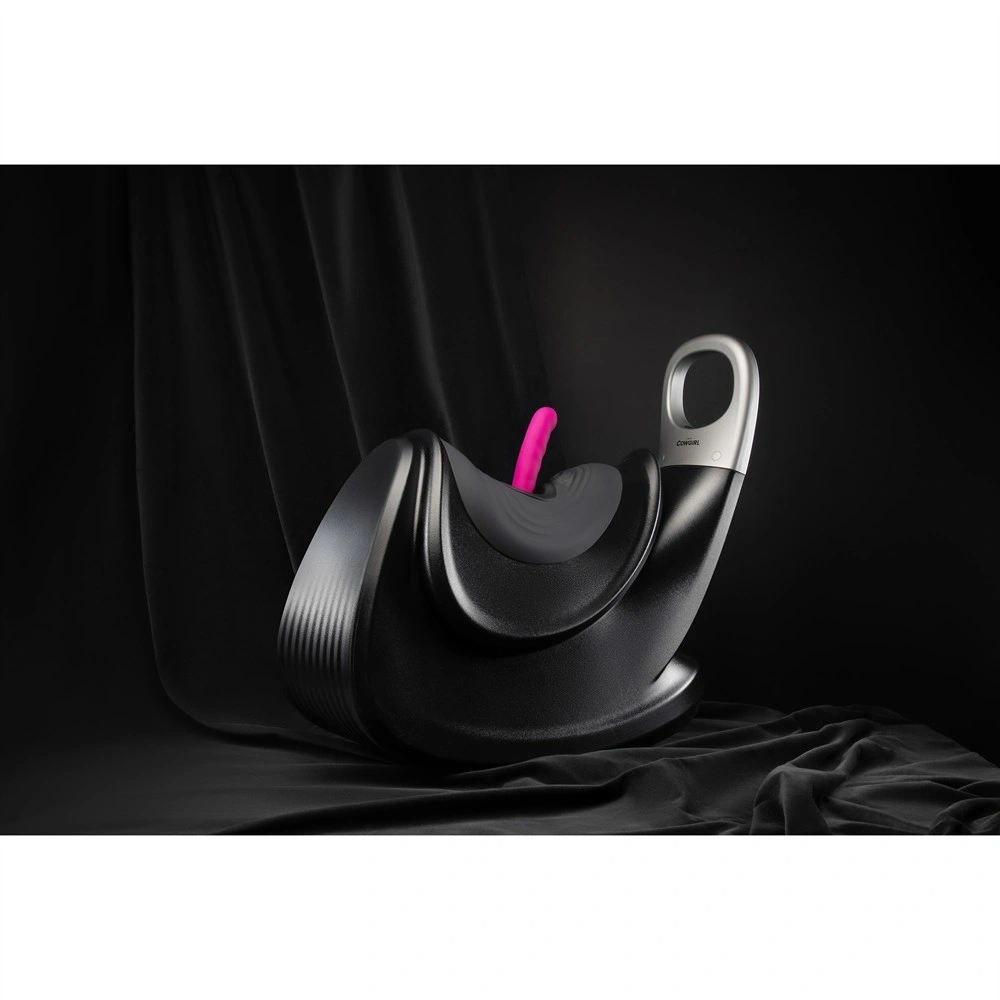 Masina de Sex The Cowgirl Thrust Rider, Moduri Impingere si Tapare, Dildo Inclus, Incarcare USB, #14, Erotic24.ro