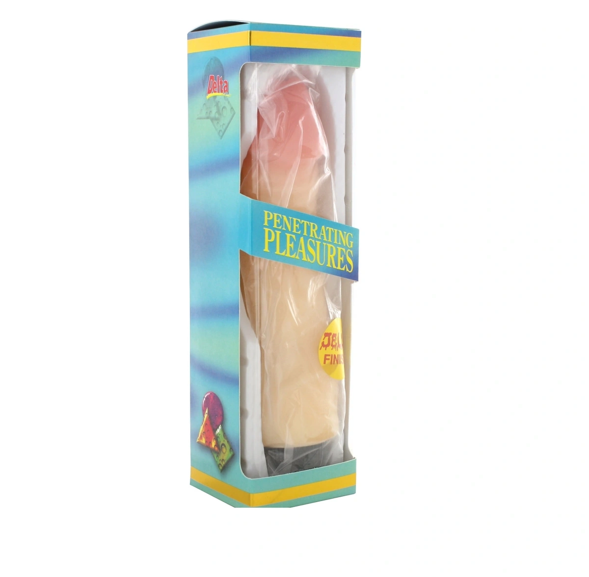 Vibrator Penetrating Pleasures Multispeed, PVC, Natural, 25 cm