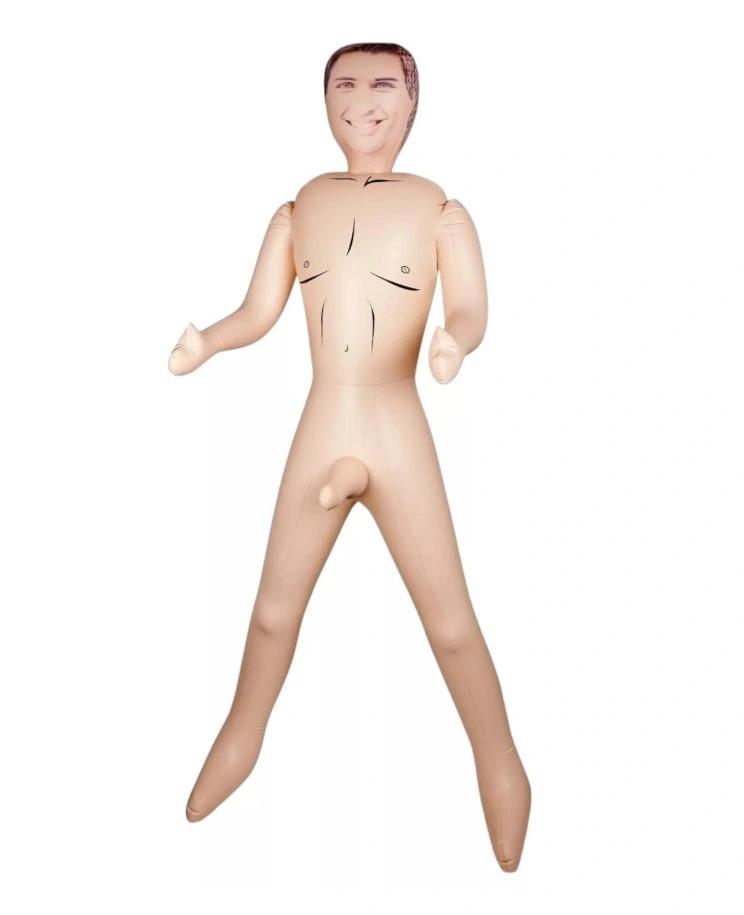 Papusa Masculina Gonflabila Eddy S, Natural, 154 cm, #2, Erotic24.ro