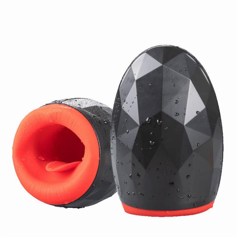 Masturbator Ninja1 Intelligent Heating&Vibration, Silicon, USB, Negru, #2, Erotic24.ro