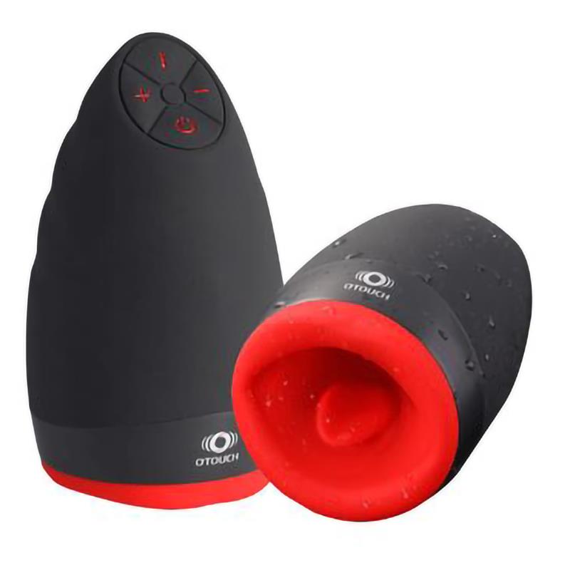 Masturbator Chiven2 Intelligent Heating&Vibration, Silicon Lichid, USB, Negru