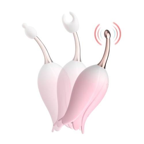 Vibrator Clitoris, 7 Moduri Vibratii, Silicon, USB, Roz, 13.4 cm