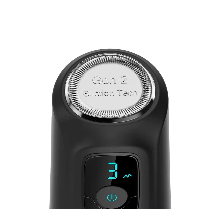 Masturbator Pussy AIRTURN 4, Ecran LED, Vibratii si Suctiune, TPE si ABS, USB, 27.2 cm, #8, Erotic24.ro