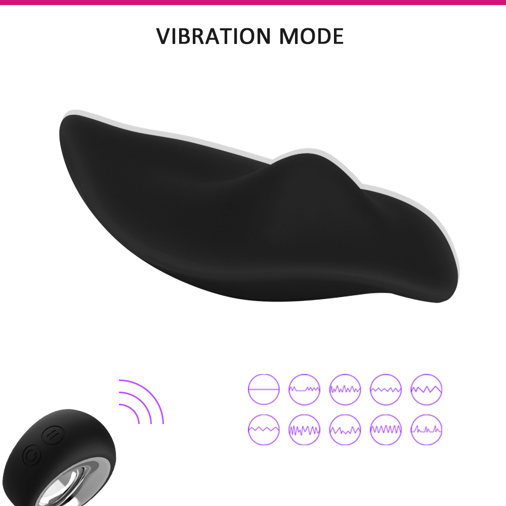 Vibrator Panty Vera Remote Control 12 Moduri Vibratii Silicon USB Negru Mokko Toys, #13, Erotic24.ro