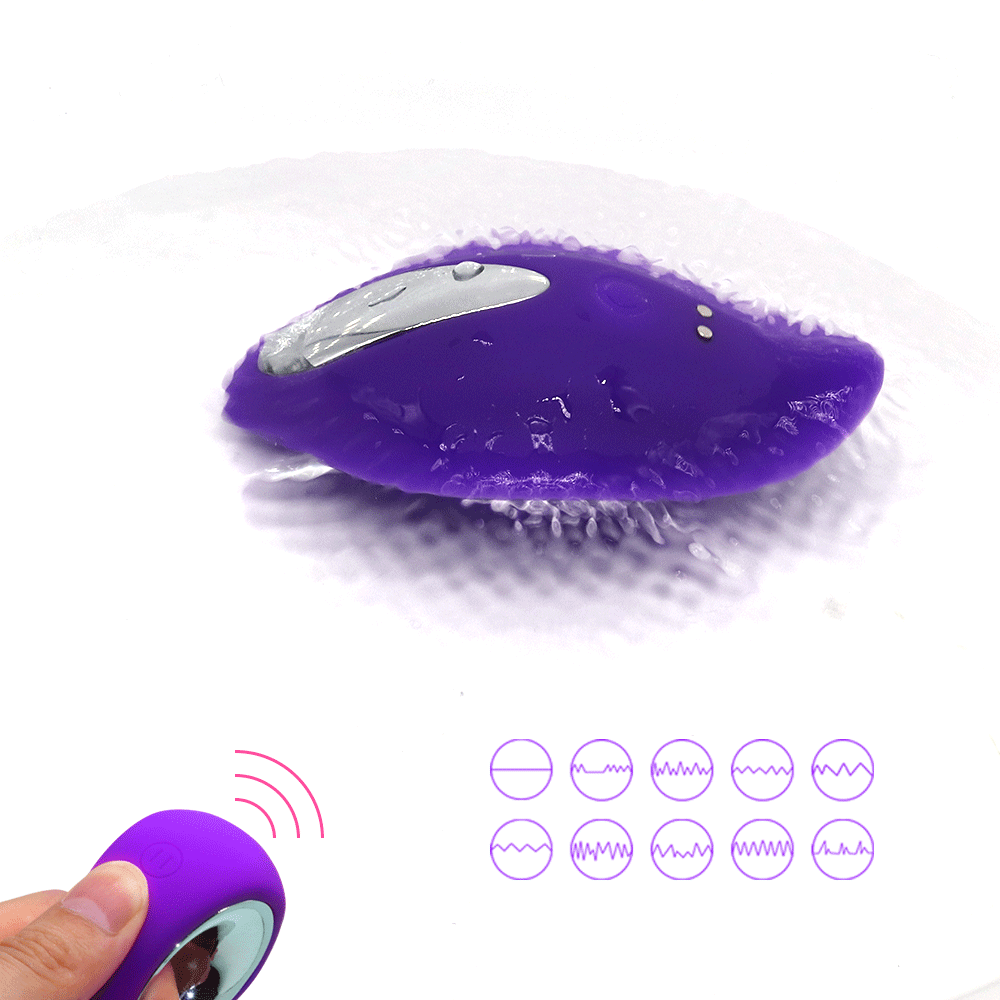 Vibrator Panty Vera Remote Control 12 Moduri Vibratii Silicon USB Mov Mokko Toys, #13, Erotic24.ro