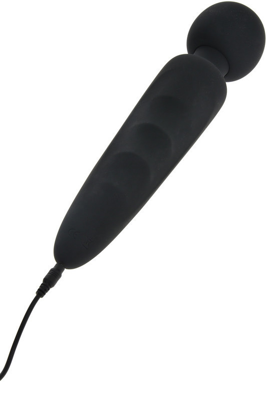 Premium Vibrator Masaj Wand, 10 Moduri Vibratii, Silicon, USB, Negru, JGF Premium Sex Toys, #4, Erotic24.ro