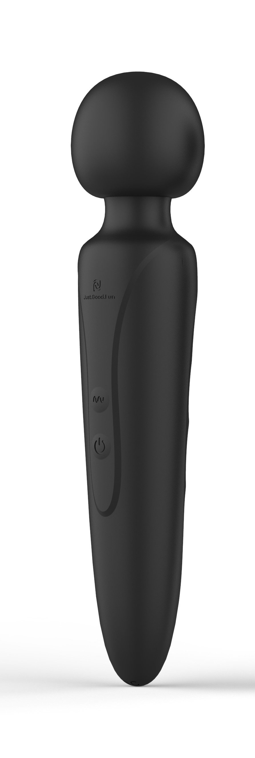 Premium Vibrator Masaj Wand, 10 Moduri Vibratii, Silicon, USB, Negru, JGF Premium Sex Toys, #2, Erotic24.ro