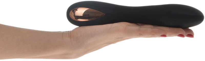 Premium Vibrator Rabbit, 8 Moduri Vibratii, 4 Intensitati, Silicon, USB, Negru, JGF Premium Sex Toys, #6, Erotic24.ro