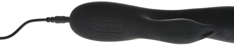 Premium Vibrator Rabbit, 8 Moduri Vibratii, 4 Intensitati, Silicon, USB, Negru, JGF Premium Sex Toys, #7, Erotic24.ro