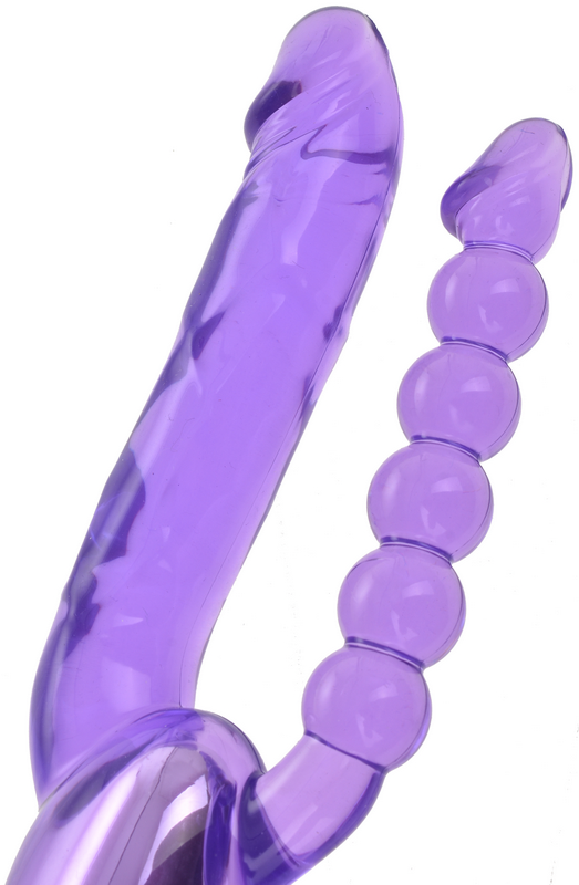 Vibrator Dublu Multispeed Linsey Mov, Nr. 2, Erotic24.ro