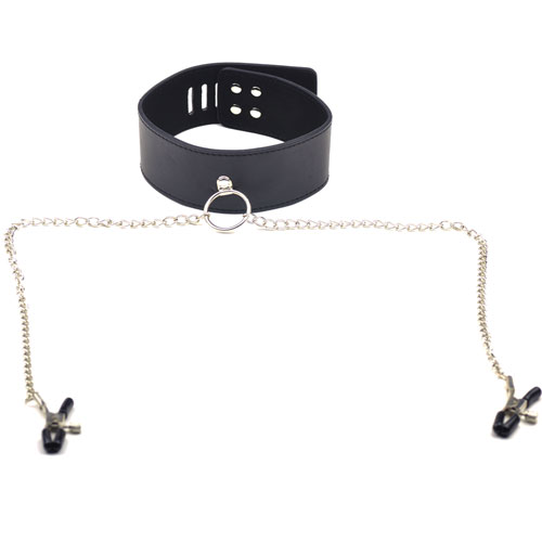 Zgarda cu Clame pentru Sfarcuri Guilty Toys, #2, Erotic24.ro