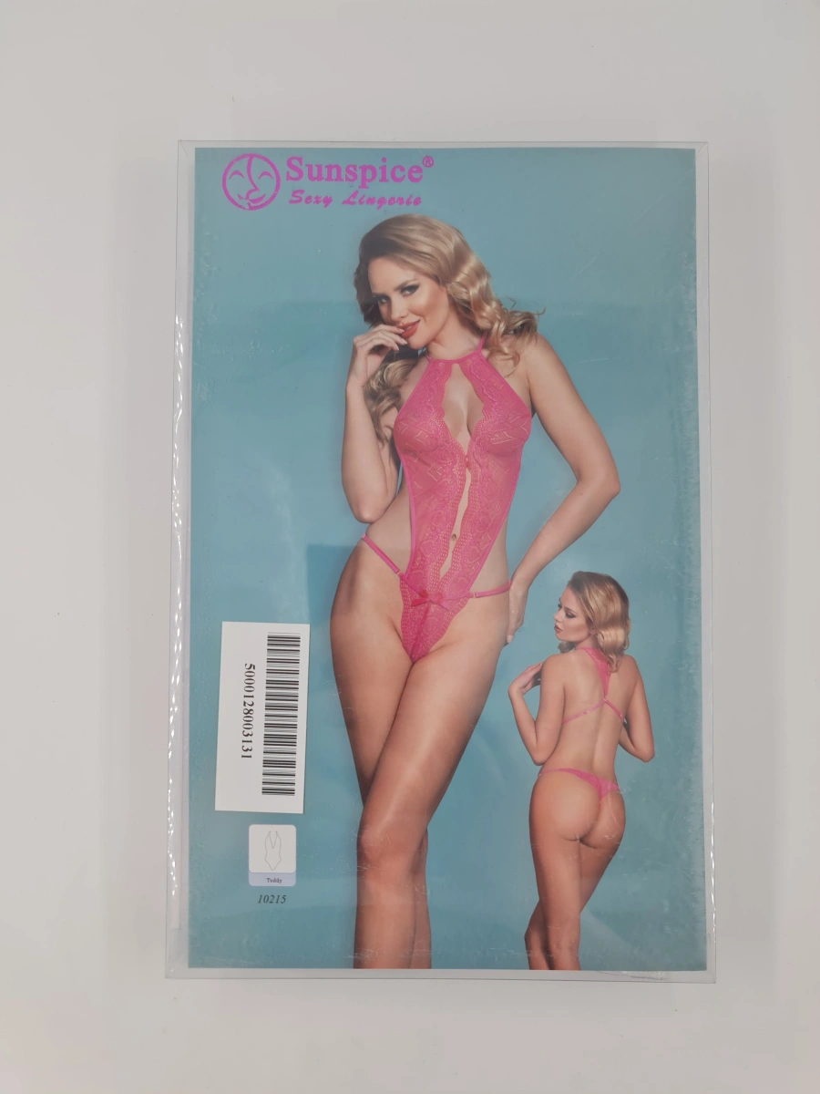 Body dantela roz S/M, Nr. 3, Erotic24.ro