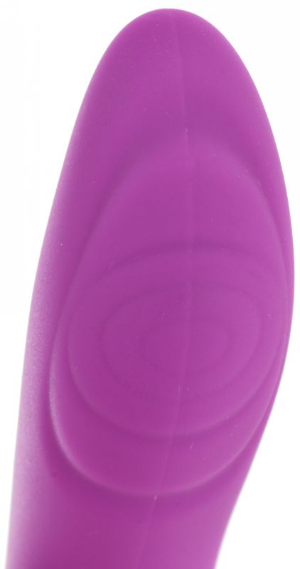 Vibrator Cuplu Beauty, 9 Moduri Vibratii, Remote Control, Silicon, USB, Mov, Guilty Toys, #3, Erotic24.ro