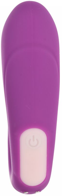 Vibrator Cuplu Beauty, 9 Moduri Vibratii, Remote Control, Silicon, USB, Mov, Guilty Toys, #5, Erotic24.ro