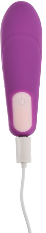 Vibrator Cuplu Beauty, 9 Moduri Vibratii, Remote Control, Silicon, USB, Mov, Guilty Toys, #6, Erotic24.ro