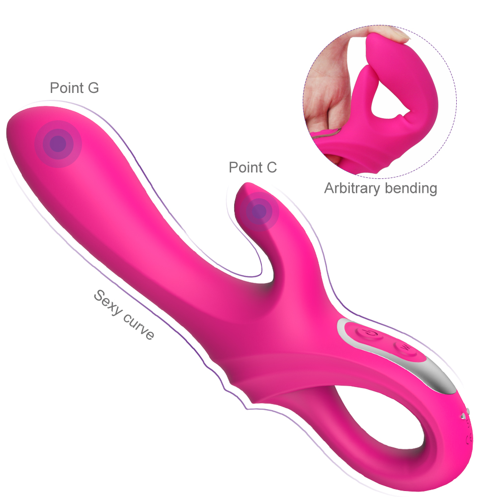 Vibrator Rabbit Melody, 9 Moduri Vibrati in SexShop KUR Romania