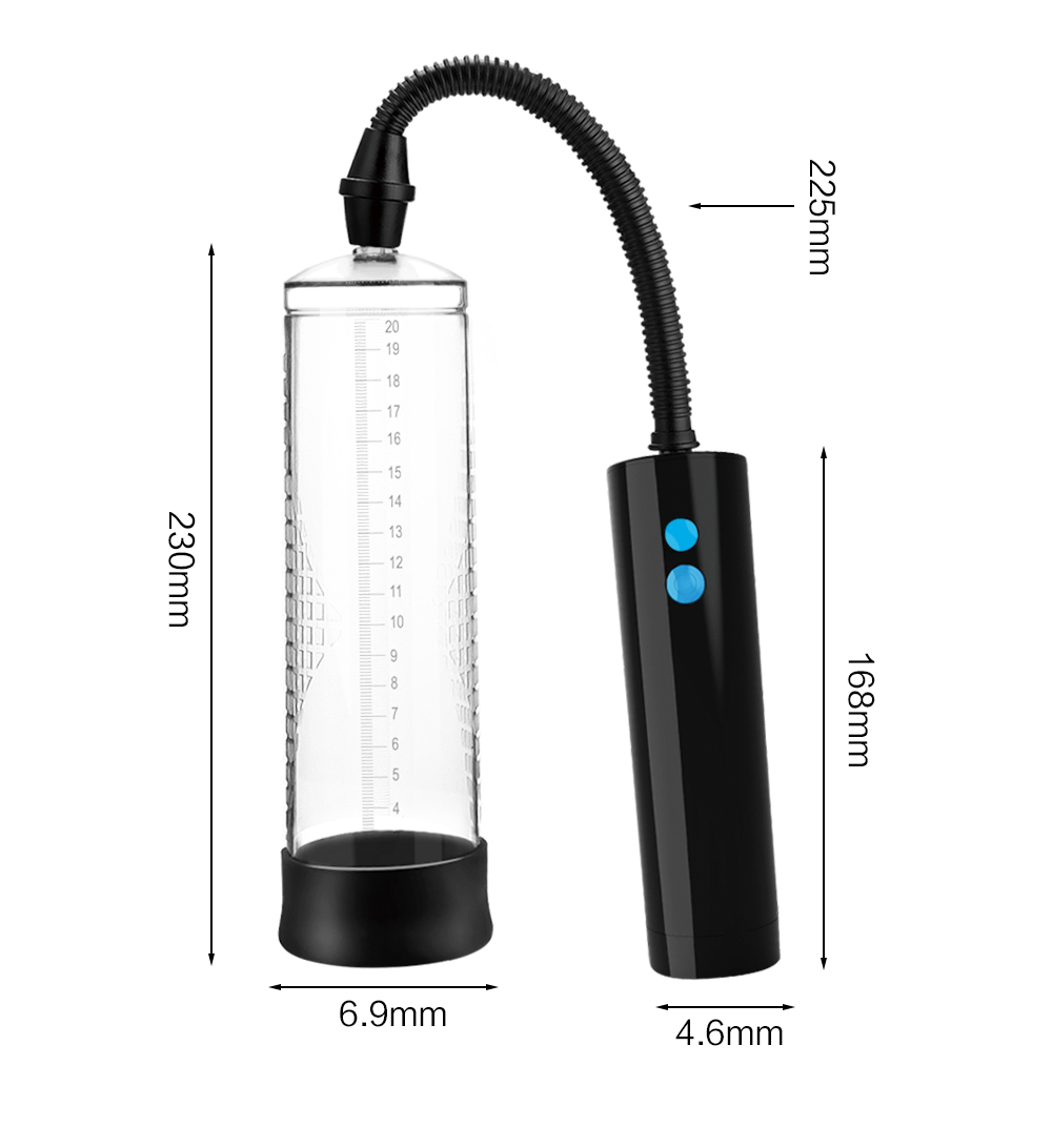 Pompa Automata Pentru Marirea Penisului 3 Viteze Incarcare USB Powerup Man, Nr. 7, Erotic24.ro