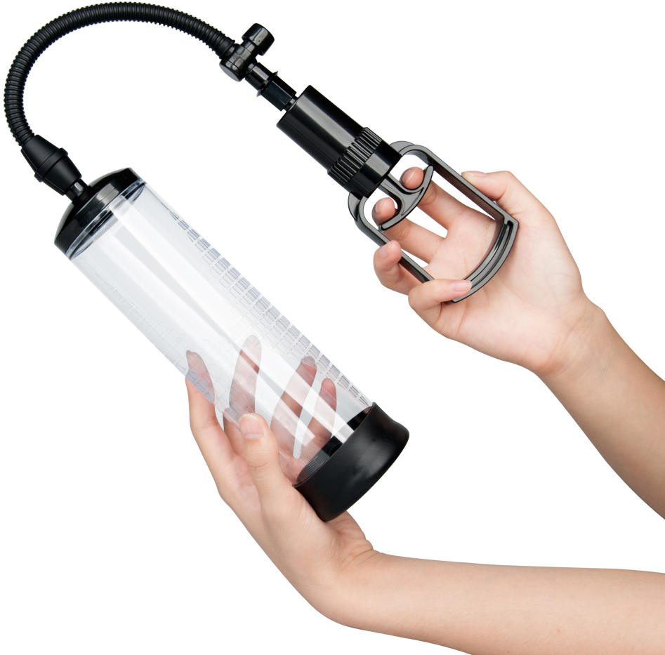 Pompa Pentru Marirea Penisului cu Maneta Men Enlargement System Negru, Nr. 4, Erotic24.ro