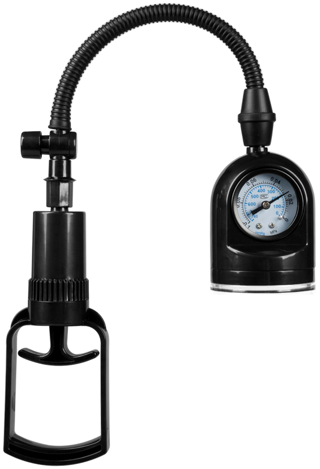 Pompa Pentru Marirea Penisului cu Manometru Maximum Power Plus Negru, #4, Erotic24.ro