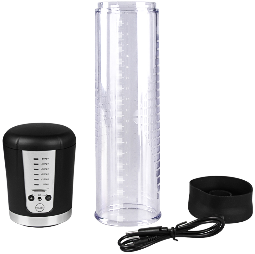 Pompa Electrica Pentru Marirea Penisului 5 Nivele Presiune Incarcare USB The Bigger Man, #5, Erotic24.ro