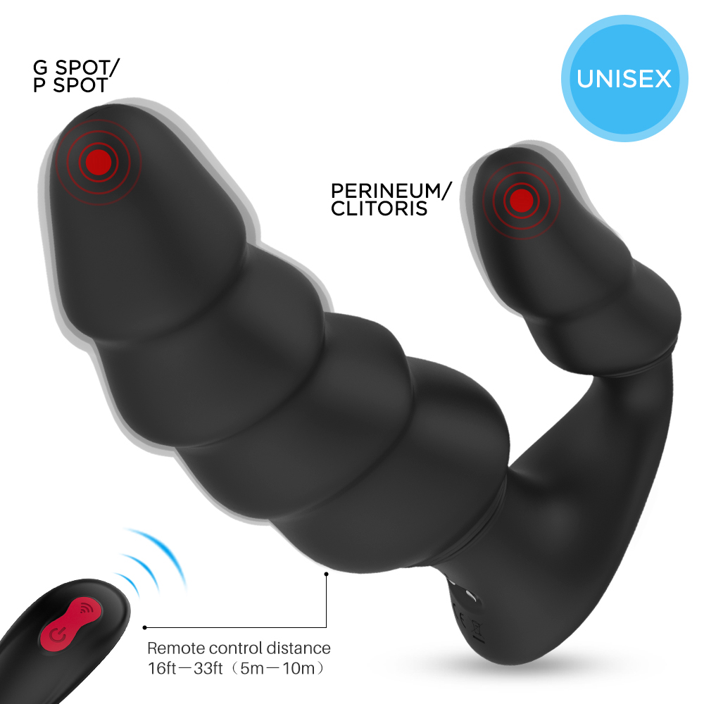 Vibrator Dublu Flint, Remote Control, 9 Moduri Vibratii, USB, Negru, 12.9 cm, Passion Labs, Nr. 8, Erotic24.ro