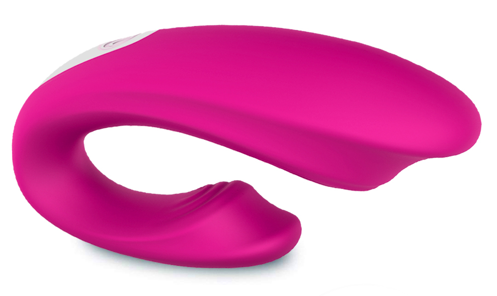 Vibrator Couple's Fun Remote Control Silicon USB 9 Functii Vibratii Roz Mokko Toys, #2, Erotic24.ro