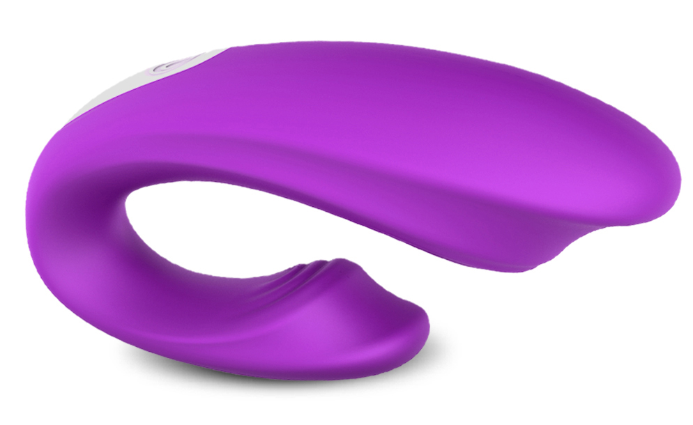 Vibrator Couple's Fun Remote Control Silicon 9 Functii Vibratii USB Mov Mokko Toys, #2, Erotic24.ro