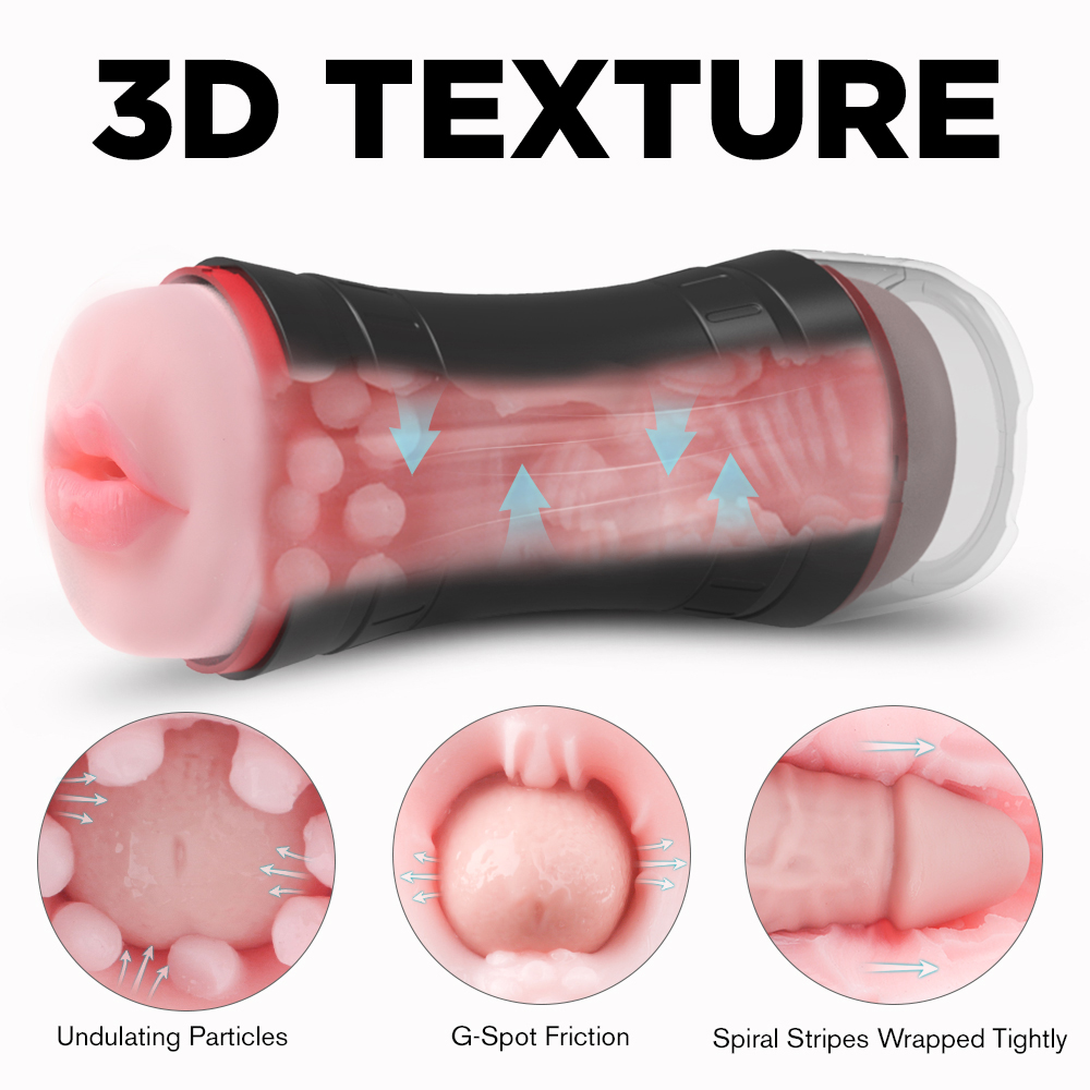 Masturbator Double Pleasure Gura&Vagin Super Realist Mokko Toys, #14, Erotic24.ro