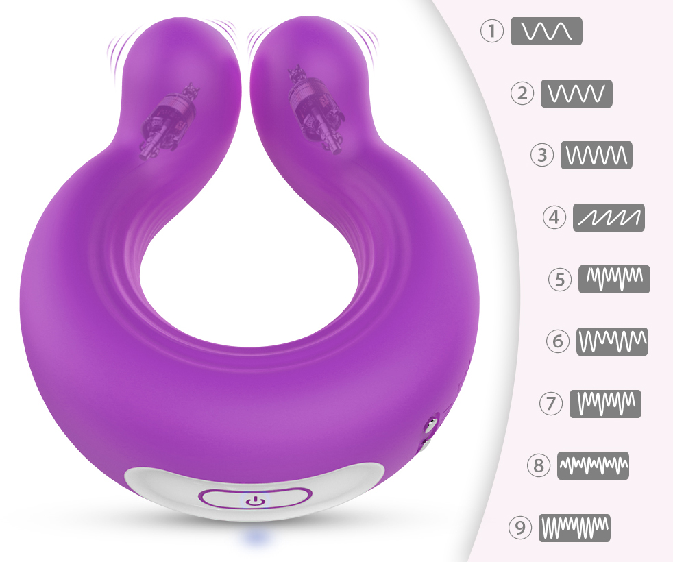 Stimulator Adonis, 9 Moduri Vibratii, Remote Control, Silicon, USB, Mov, Passion Labs, #10, Erotic24.ro